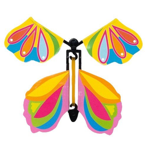 민화샵 플라잉 요술 종이 나비, 파스텔색무늬, 20개
