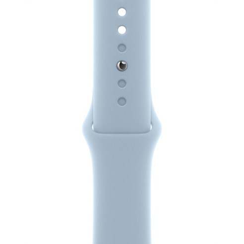 Apple 정품 애플워치 스포츠 밴드, 42 / 44 / 45 / 49mm, S,M, 라이트블루