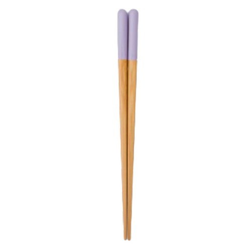 야마치쿠 유아용 강코 키즈 대나무 젓가락 18cm, 라벤더, 단품, 1개