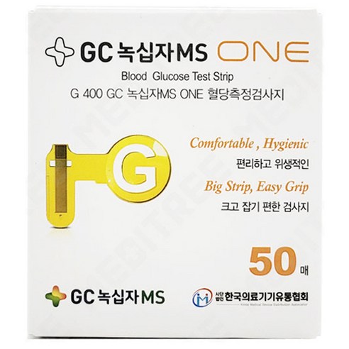 GC녹십자MS ONE 혈당시험지, 1개, 50개입