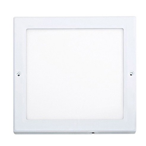 번개표 LED 엣지 슬림 사각 직부등 20W 250 x 250 mm, 화이트(조명), 전구색(전구), 1개