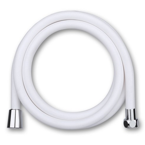 퓨어수 PVC 샤워호스, 2m, 화이트