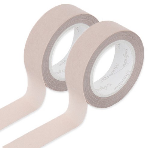 모노라이크 아르떼 마스킹 테이프 15mm x 10m, 514 sand, 2개
