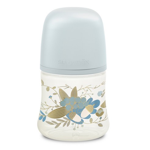 스와비넥스 골드 프리미엄 신생아용 PA젖병, 골드 블루, 150ml, 1개