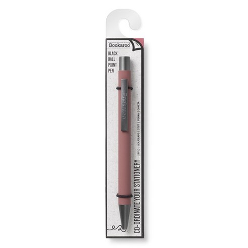 이프 블랙유성잉크 부카루 볼펜 0.7mm, 블러쉬, 1개