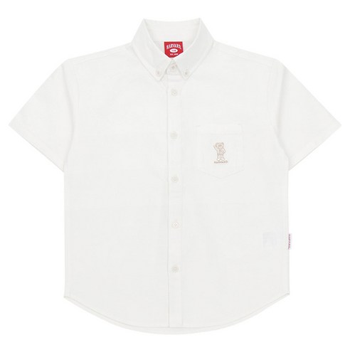 하버드키즈 아동용 통기성 헤리티지 옥스포드 반팔 셔츠 HJCTSHD24048