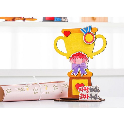 정성 가득한 카네이션 트로피로 감사의 마음을 특별하게 전하세요!