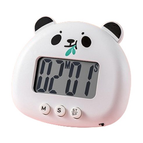 GUNU 애니멀 주방용 디지털 타이머, 팬더 타입B, 1개