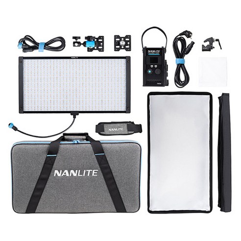 난라이트 풀컬러 스튜디오 방송 촬영 LED 조명, PavoSlim120C, 1개