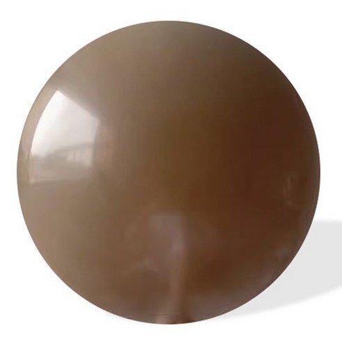 라운드 풍선 45cm, 커피색, 5개