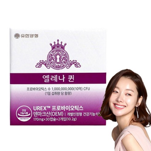 엘레나 퀸 유산균, 60정, 1개
