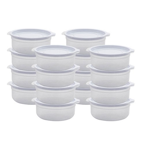 가쯔 심플쿡 냉동밥 전자레인지 용기 라이트그레이, 16개, 600ml