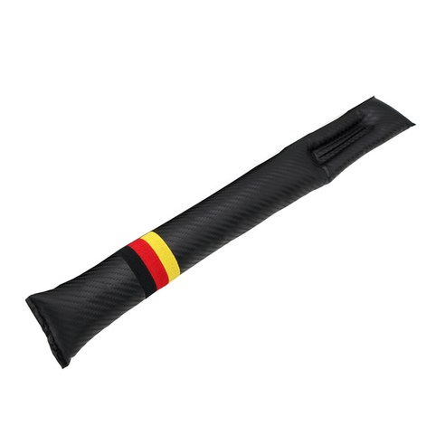 엠노블 차량용 카본룩 틈새쿠션, 카본룩 + 독일, 1개