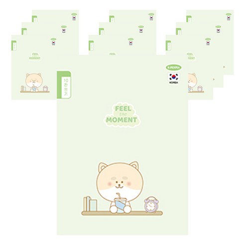 펜피아 1000 초등 10칸쓰기 제본노트, A그린, 10개