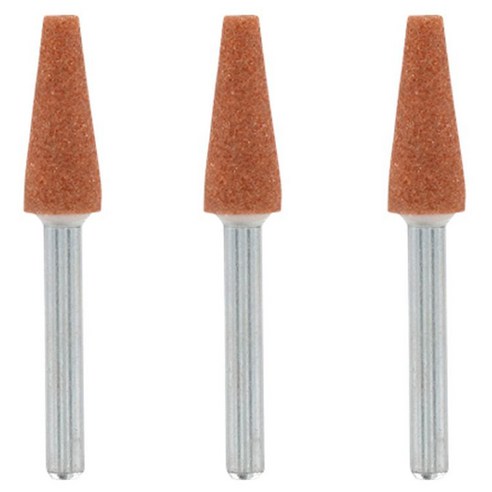 드레멜 산화알루미늄 연마석 6.4mm 953 C5381867, 본품(추가배터리없음), 3개