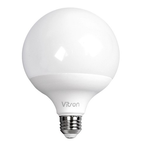 비츠온 LED 숏타입 볼전구 15W, 1개, 전구색