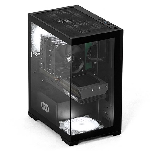 RIT 2024 리트 미들타워 7546 라이젠5 라이젠 7000 시리즈 지포스 RTX 4060, 블랙, 32GB, 512GB, Free DOS, RT-MTP00004