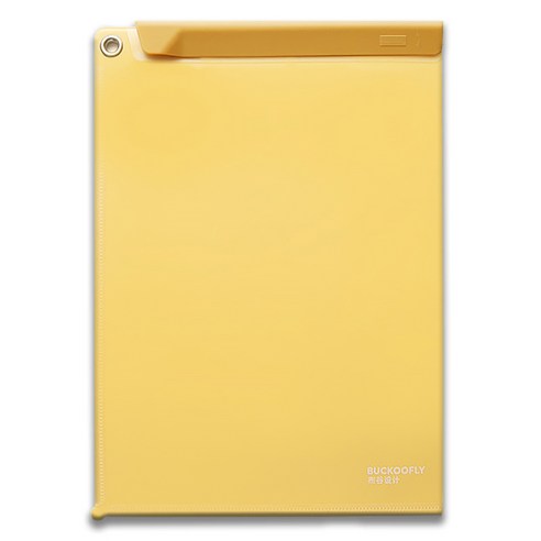 코히모 클립보드 메뉴판 A4 초대형 클립 다용성 파일홀더 4W058, 1개, 옐로우