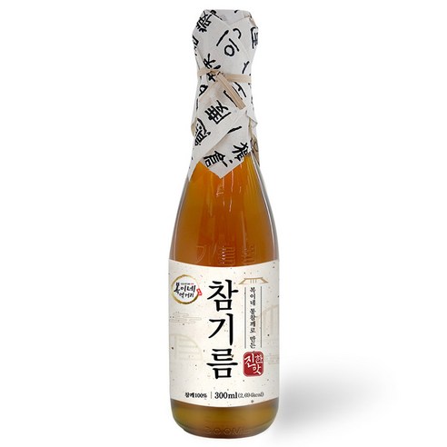 복이네먹거리 통깨로 만든 진한맛 참기름, 1개, 300ml