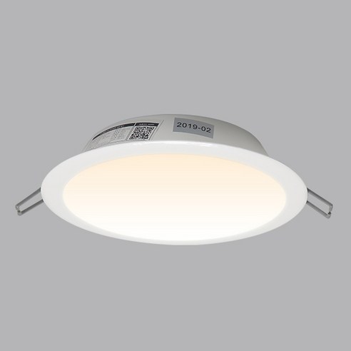 비츠온 LED 다운라이트 슬림 매입등 15W 175 x 40 mm, 주백색, 4개