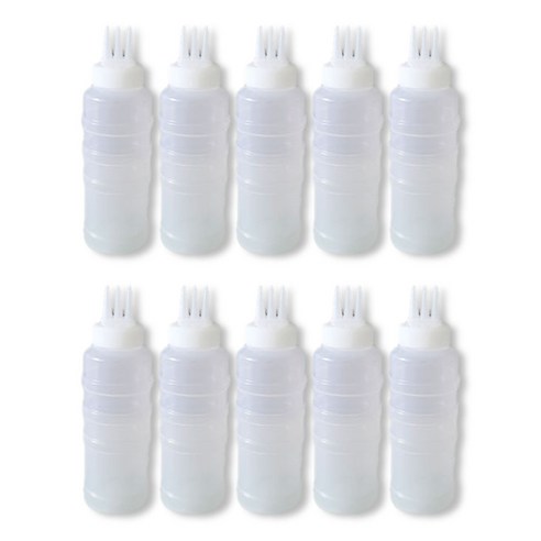 리빙패밀리 잘라쓰는 3구 소스병, 300ml, 10개