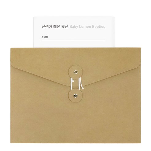 임신 출산 기념 선물 및 답례품 니팅가이드, 신생아 레몬 덧신, 1개