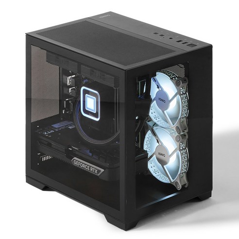 이그닉 2024 인테그 젠지 5635 라이젠5 라이젠 5000 시리즈 지포스 RTX 3050, 블랙, 16GB, 1TB, WIN11 Home, IG-ITZ00012