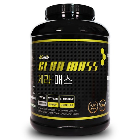 메이크바디 헬스 단백질 보충제 게라매스 초코맛, 4kg, 1개