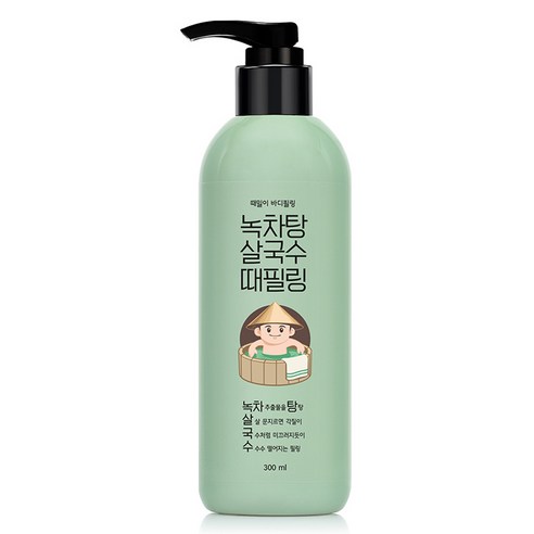 라끄베르 때밀이 바디필링 녹차탕 살국수, 1개, 300ml