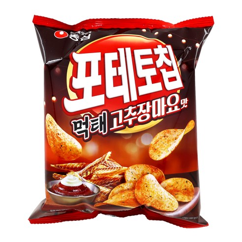 포테토칩 먹태 고추장마요맛 감자스낵, 1개, 105g
