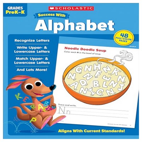 Scholastic Success With Alphabet Workbook, Scholastic Inc.