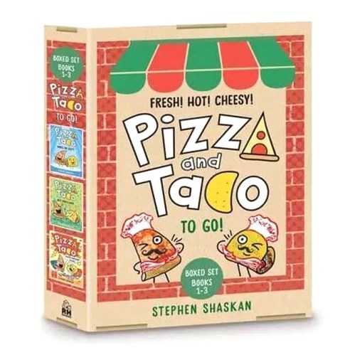 Pizza and Taco to Go! 3 Book Boxed : Books 1~3권 세트, Random House USA Inc
