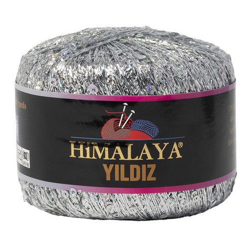 yarna 히말라야 일디즈 뜨개실 25g, 1개, 58101