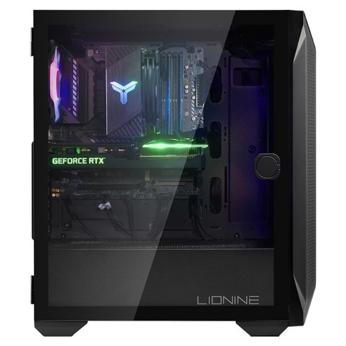 주연테크 2024 리오나인 터보 라이젠5 라이젠 7000 시리즈 지포스 RTX 4060, 블랙, 32GB, 1TB, Free DOS, CG275F46NS