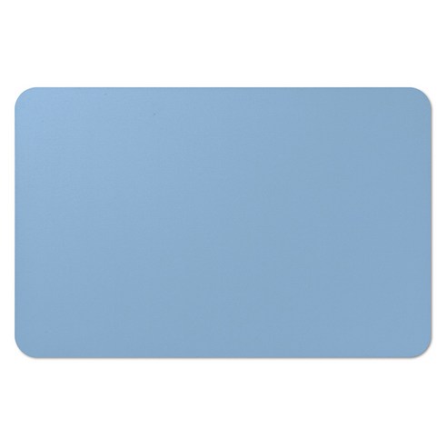 마더스홈 욕실 발매트 50 x 80 cm, 블루, 1개