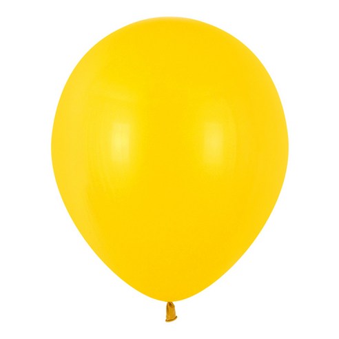 파티팡 라운드 레트로 풍선 30cm 100p, 레트로 머스타트옐로우, 1개