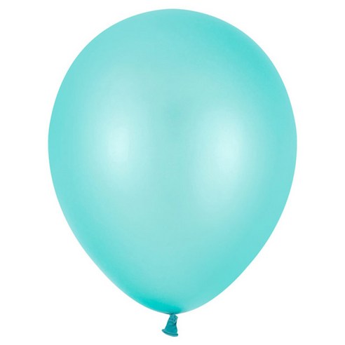 파티팡 라운드 펄 풍선 13cm 100p, 아쿠아, 1개