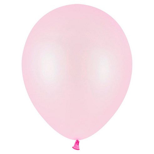 파티팡 라운드 펄 풍선 13cm 100p, 라이트핑크, 1개