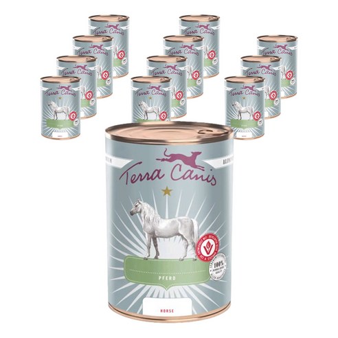 테라카니스 강아지 알리벳 다이아베틱 사료, 말고기, 400g, 12개