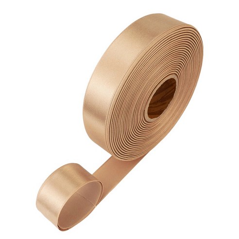 포장넷 공단기본 선물포장 리본끈 40mm, 06 베이지, 1개, 45m