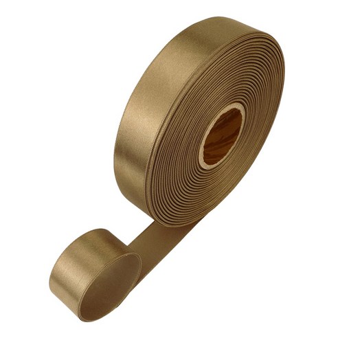포장넷 공단기본 선물포장 리본끈 40mm, 07 진베이지, 1개, 45m