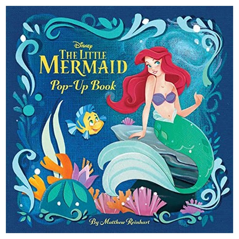 Disney: The Little Mermaid Pop-Up Book:디즈니 인어공주 팝업북, Insight Editions, Disney: The Little Mermaid P.., Reinhart, Matthew, Riller, R..