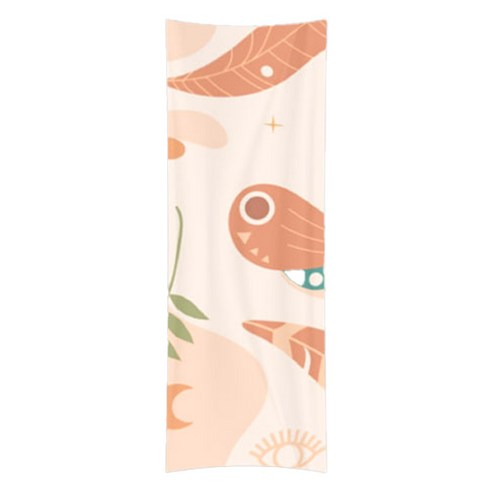 소니오 코지 패턴 소프트 스포츠 타월 30 x 100 cm, 09 아이즈, 1개