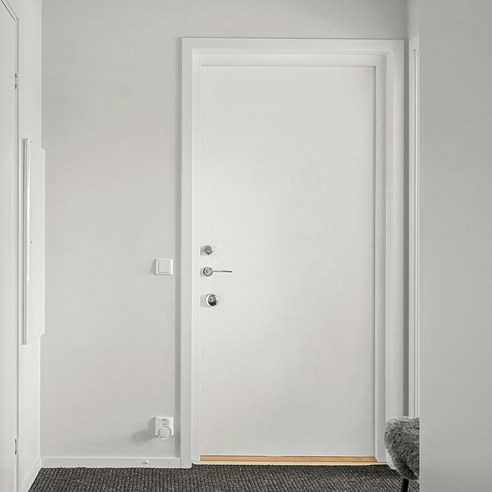 시트나라 현관문시트지 2p, 벨벳화이트, 100 x 210 cm
