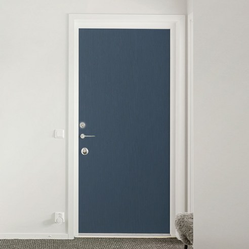 시트나라 현관문시트지 2p, 페인티드우드다크블루, 100 x 210 cm