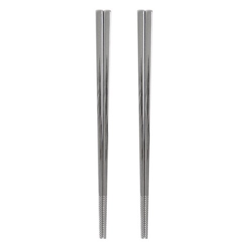 키친유 스텐 304 진공젓가락 23cm, 실버, 단품, 2개