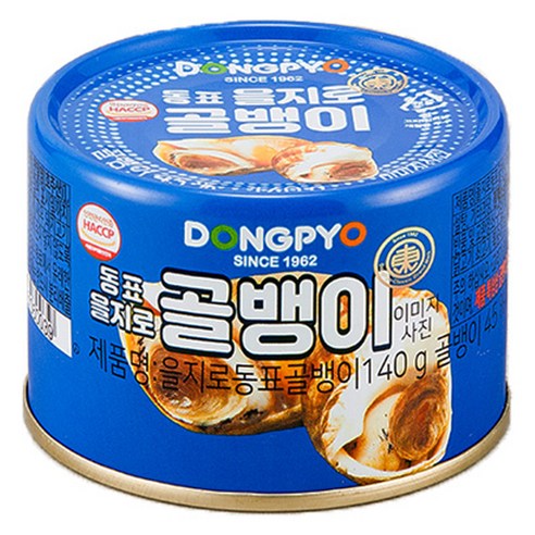동표을지로 골뱅이 통조림, 140g, 1개