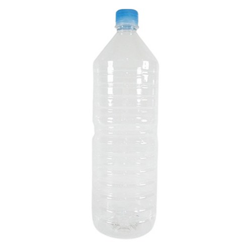 생수 용기 원형 페트병 1.5L 20p + 파랑 캡 28cm 20p 세트, 1세트