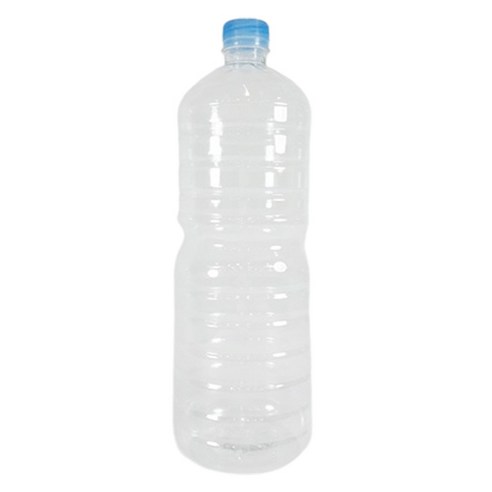 생수 용기 페트병1.8L 20p + 파랑 캡 28cm 20p 세트, 1세트