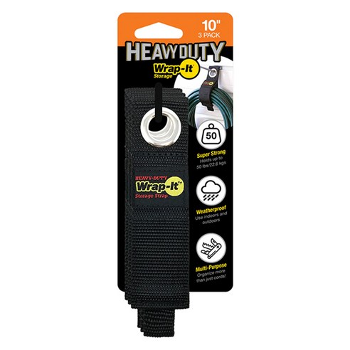 랩잇 Heavy Duty 보관스트랩으로 튼튼하고 깔끔하게 정리하세요!